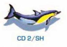 Элемент керамического панно "Желтый дельфин (малый)" CD2/sh
Resource id #30