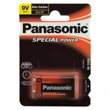 Элементы питания Panasonic 6F22R Zinc Carbon BL-1/12
Resource id #30