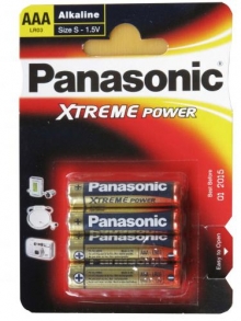 Элементы питания Panasonic LR03 XTREME POWER BL-2/24
Resource id #30
