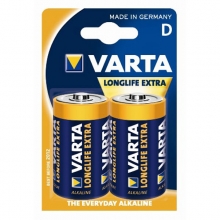 Батарейки VARTA Longlife Extra LR20 (4120 BL2/20)
Resource id #30
