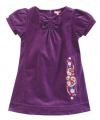 Платье вельветовое "Маленькая фея" 0339