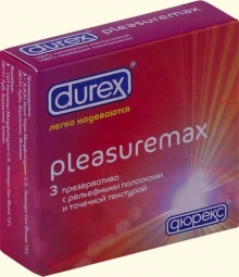Презервативы Durex Pleasuremax 3 шт.
Resource id #33