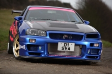 Передний бампер Top Secret Nissan Skyline R34
Resource id #32