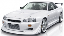 Передний бампер VeilSide GT Nissan Skyline R34
Resource id #32