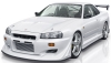 Передний бампер VeilSide GT Nissan Skyline R34