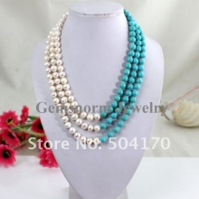 Ожерелье из речного жемчуга и бюрюзы
Resource id #30