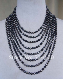 Ожерелье из черного речного жемчуга
Resource id #30