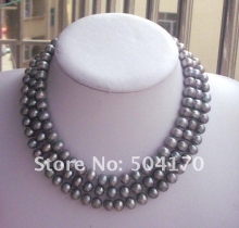 Ожерелье из серого речного жемчуга
Resource id #30