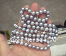 Ожерелье из серого речного жемчуга
Resource id #31