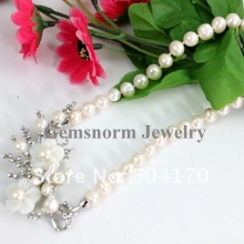 Ожерелье из речного жемчуга с застежкой-брошью
Resource id #32