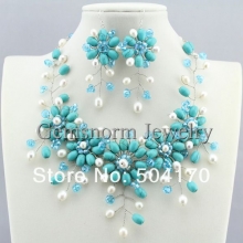 Набор из бирюзы (ожерелье, серьги)
Resource id #30