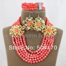 Набор из розового коралла (ожерелье, серьги, браслет)
Resource id #30