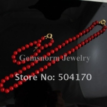 Набор из коралла (ожерелье, серьги, браслет)
Resource id #31