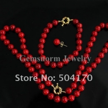 Набор из коралла (ожерелье, серьги, браслет)
Resource id #32