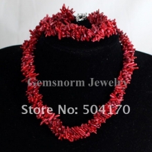 Набор из коралла (ожерелье, браслет)
Resource id #30