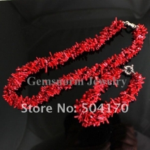 Набор из коралла (ожерелье, браслет)
Resource id #31