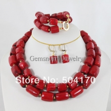 Набор из коралла (ожерелье, серьги, браслет)
Resource id #30