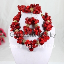 Набор из коралла (ожерелье, серьги, браслет)
Resource id #30