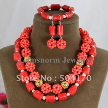 Набор из коралла (ожерелье, серьги, браслет)
Resource id #31