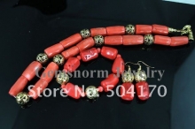 Набор из коралла (ожерелье, серьги, браслет)
Resource id #32