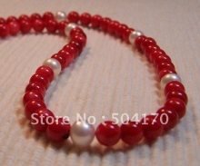 Ожерелье из коралла и белого жемчуга
Resource id #30