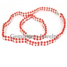 Набор из коралла (ожерелье, браслет)
Resource id #31