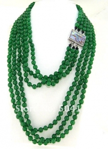 Ожерелье из зеленого нефрита
Resource id #30