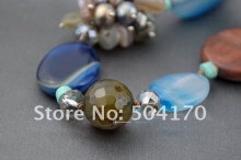 Ожерелье из полудрагоценных камней и жемчуга
Resource id #34