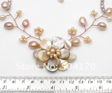 Набор из речного жемчуга (ожерелье, серьги)
Resource id #33