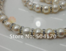 Набор из речного жемчуга (ожерелье, серьги, браслет)
Resource id #32