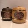 Мёд натуральный Цветочный "Золото Алтая" в деревянном бочёнке, 250 г