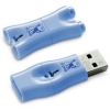 KINGSTON USB 2.0 FlashDrive, 512Mb, серия"DataTraveler Mini Fun"голубой