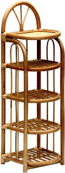 ЭТАЖЕРКА КРУГЛАЯ ИЗ РОТАНГА